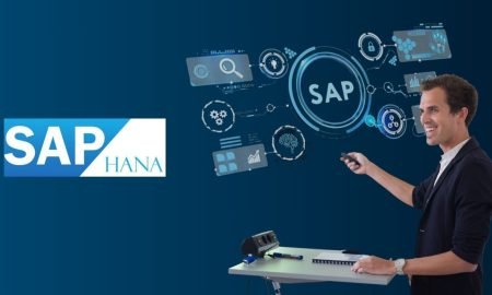 SAP HANA in-memory database platform for real-time data processing and analytics.